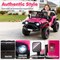 Kids Electric Ride-On Car 24V Battery LED Lights Music Remote Control